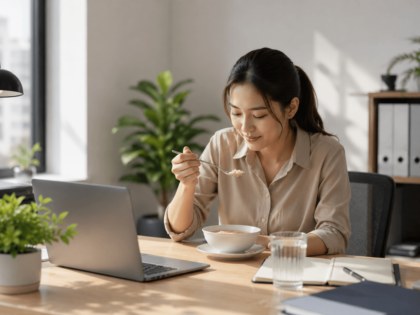 Người làm việc áp lực sử dụng tổ yến