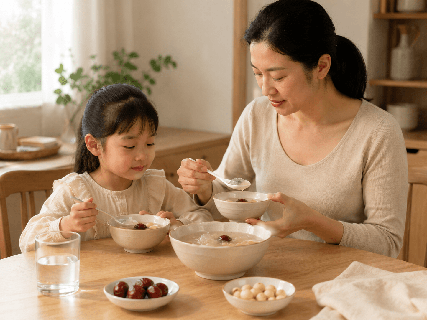 Trẻ em sử dụng tổ yến